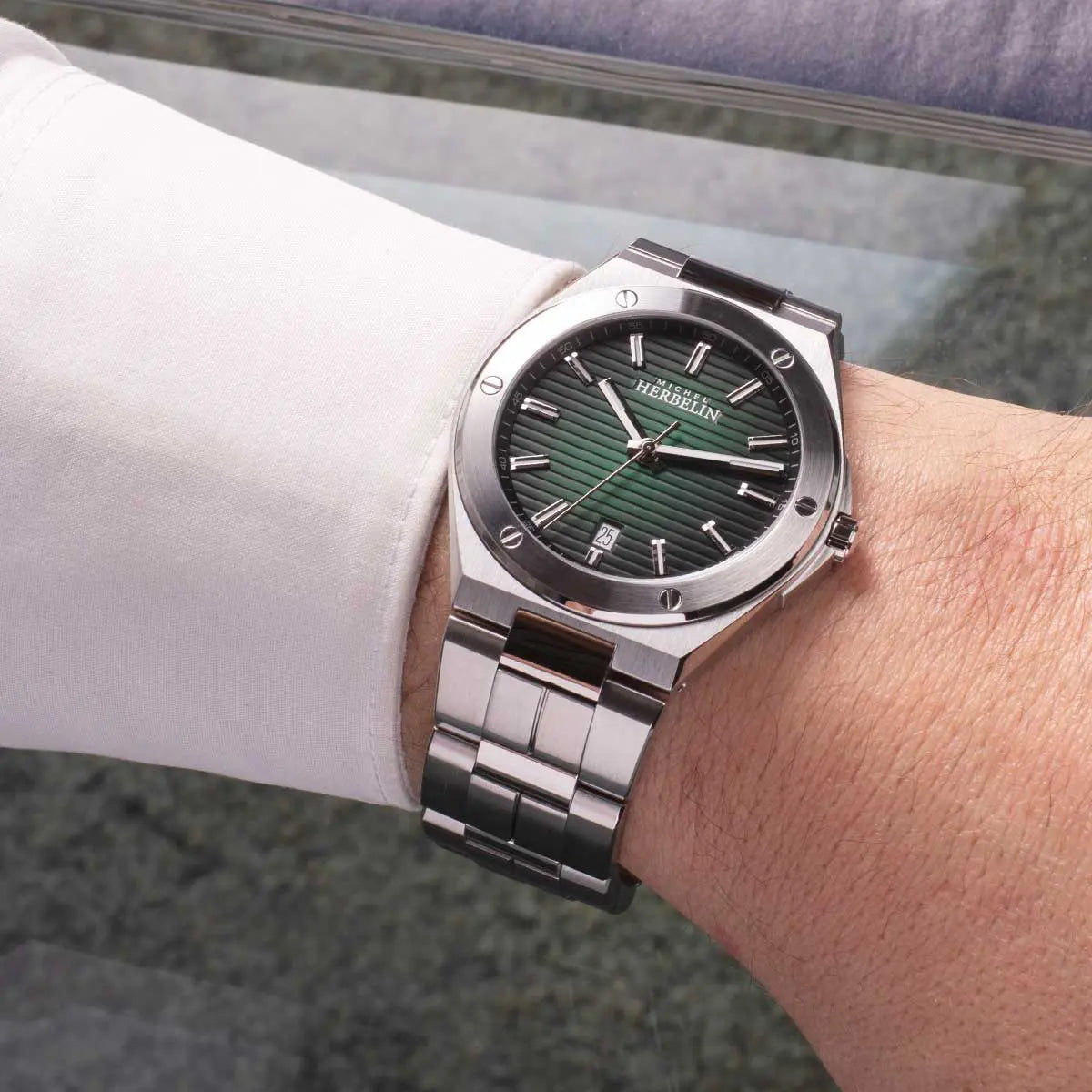 OROLOGIO HERBELIN CAP CAMARAT 12245B16-HERBELIN-Eldorado Jewels