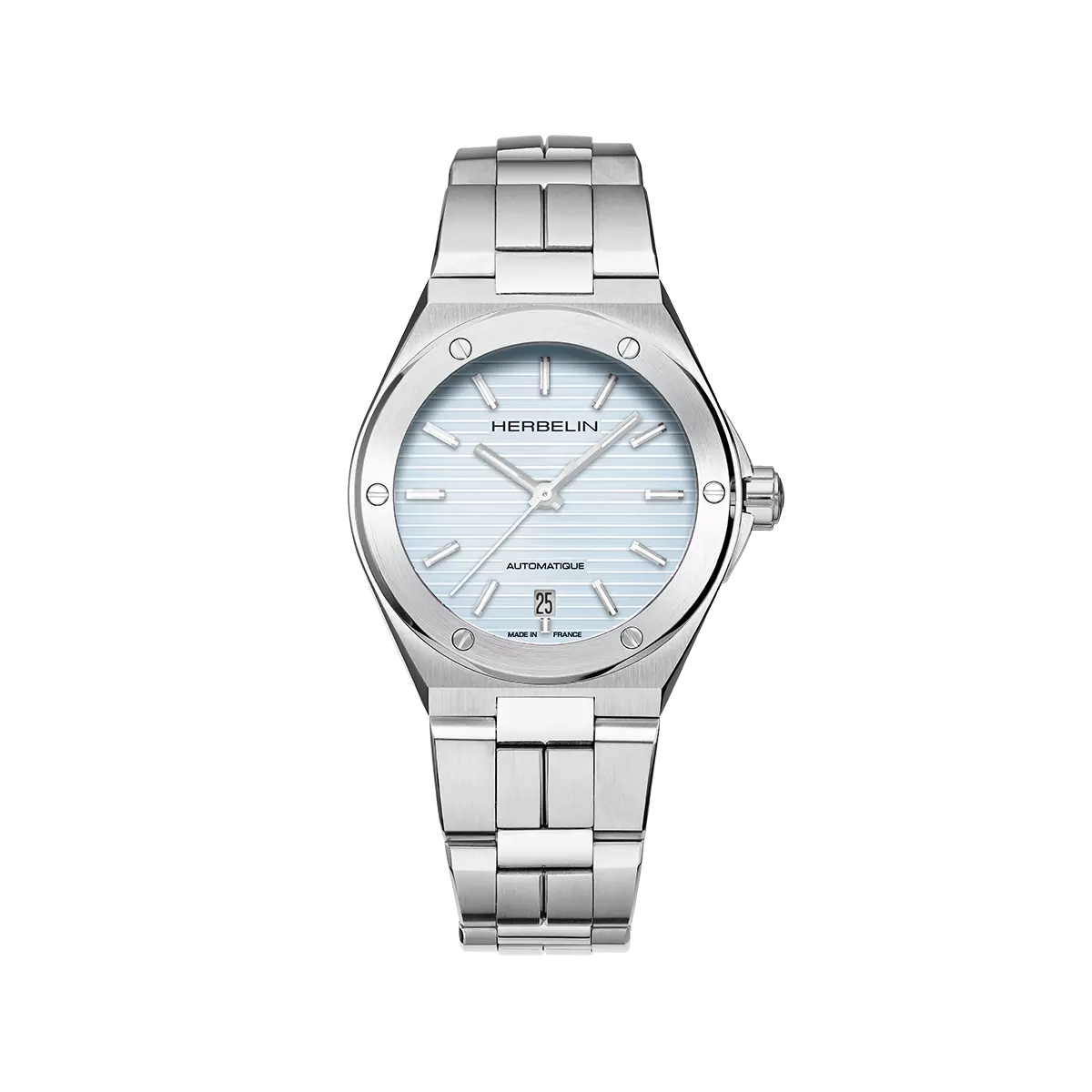 OROLOGIO HERBELIN CAP CAMARAT AUTOMATIC 1545B25-HERBELIN-Eldorado Jewels