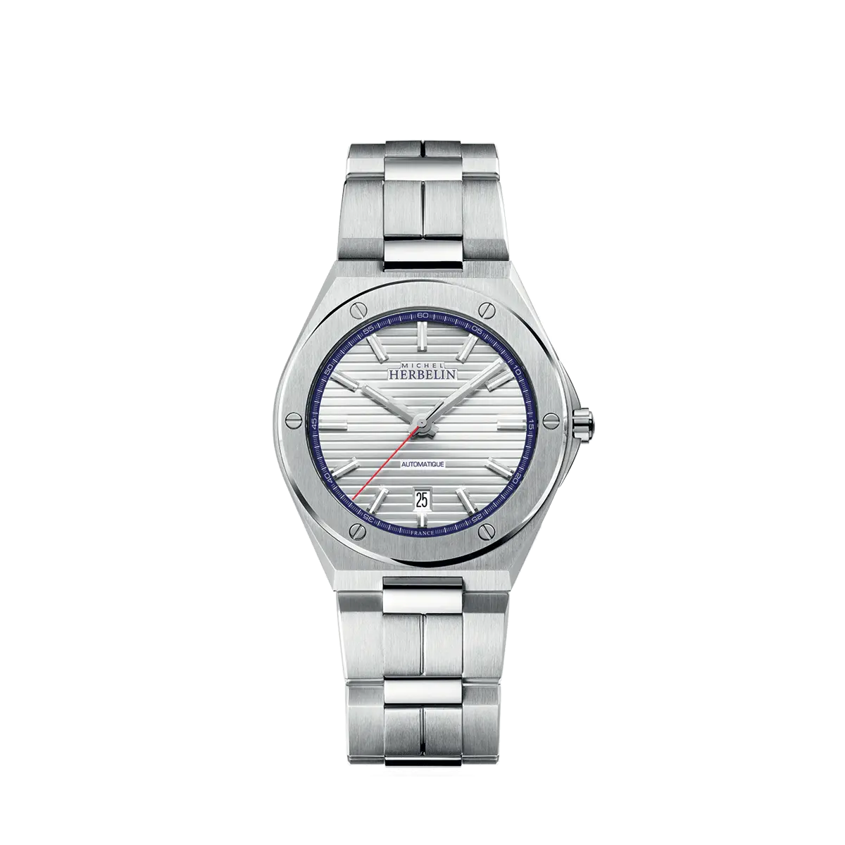 OROLOGIO HERBELIN CAP CAMARAT AUTOMATIC 1645B42-HERBELIN-Eldorado Jewels