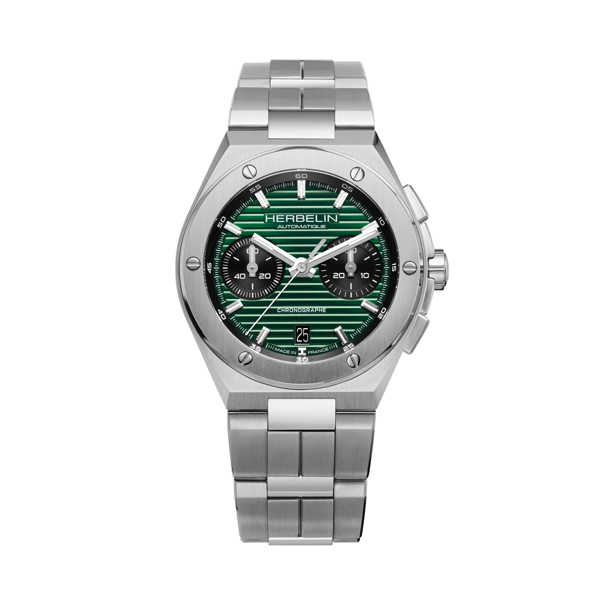 OROLOGIO HERBELIN CAP CAMARAT AUTOMATIC 245B46-HERBELIN-Eldorado Jewels