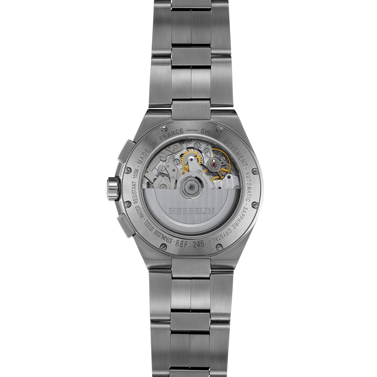 OROLOGIO HERBELIN CAP CAMARAT AUTOMATIC 245B46-HERBELIN-Eldorado Jewels