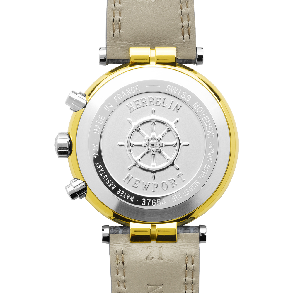 OROLOGIO HERBELIN NEWPORT ORIGINALS 37654T35-HERBELIN-Eldorado Jewels