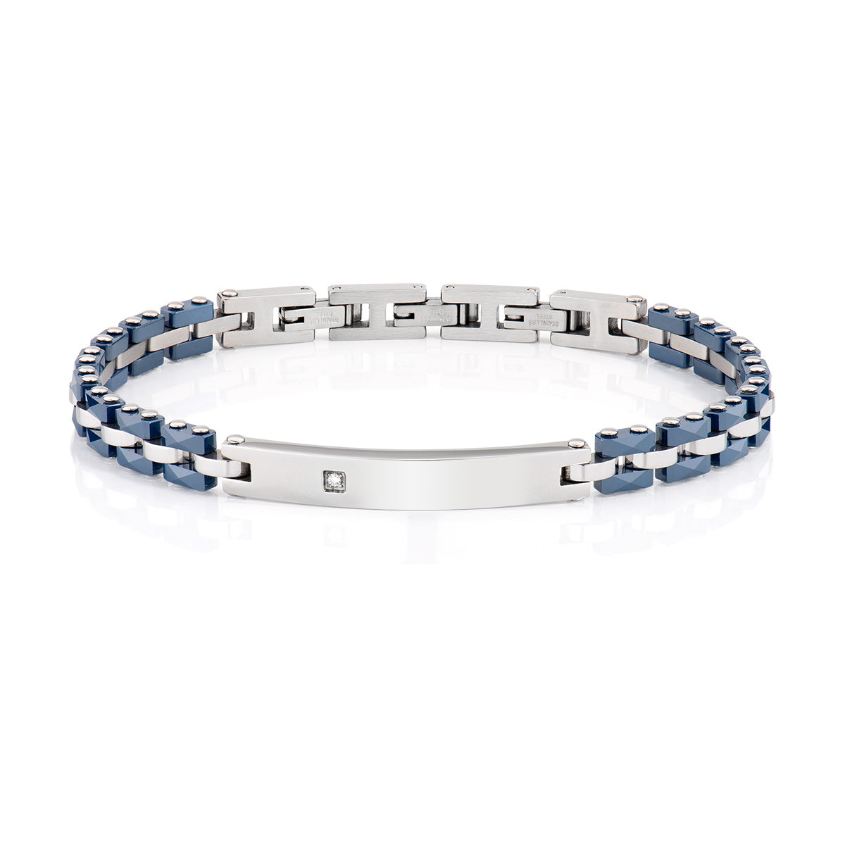 Bracciale Amen uomo acciaio diamonds ACBR1299-2
