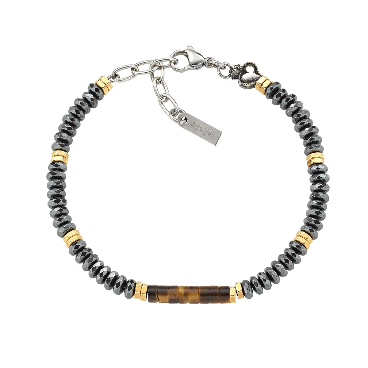 Bracciale Amen uomo acciaio ACBRSCBEMOT