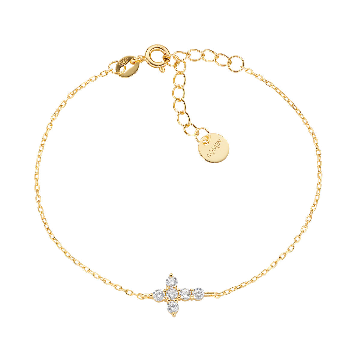 Bracciale Amen donna croci BRCRPAGBZ