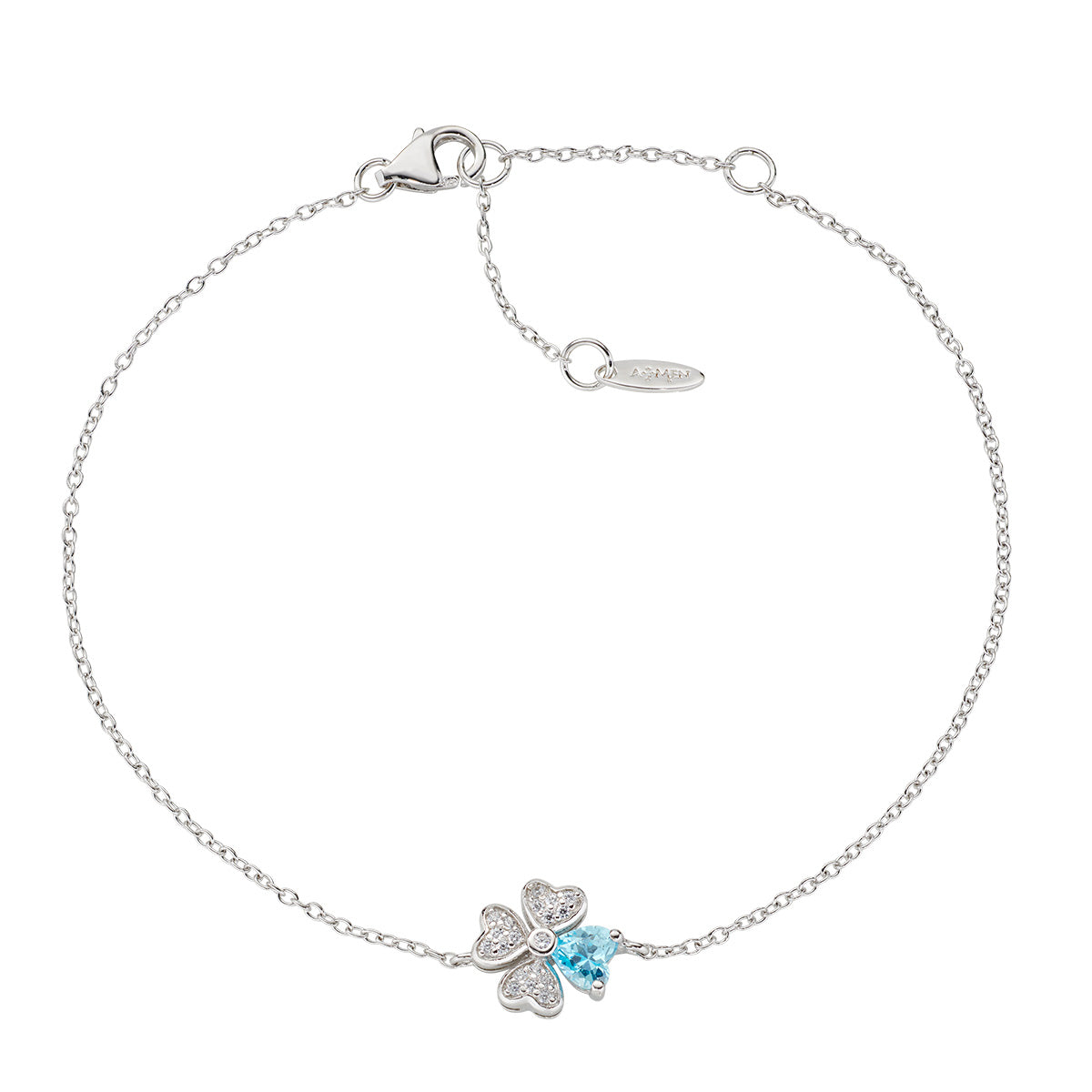 Bracciale Amen donna quadricuore BRQUBAC