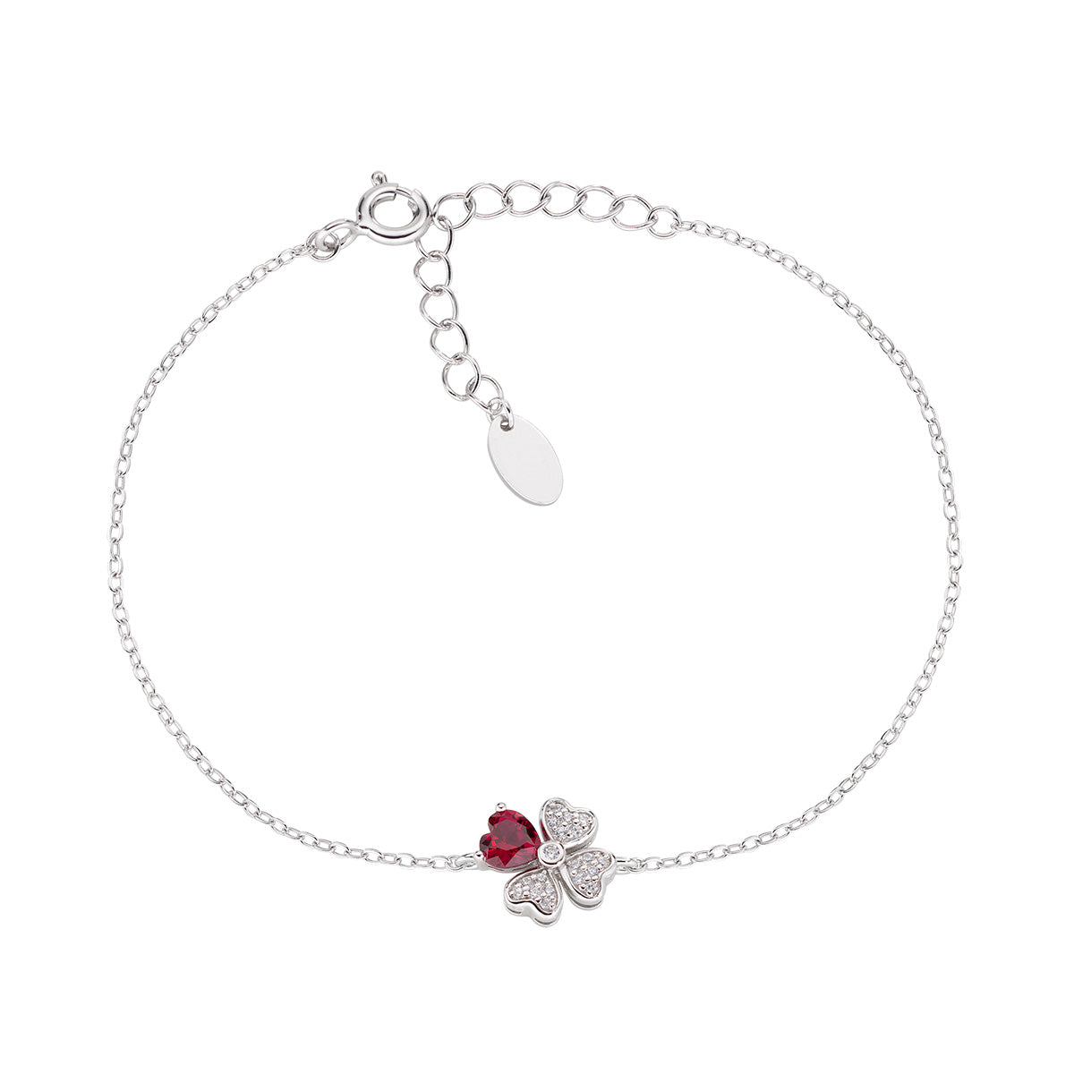 Bracciale Amen donna quadricuore BRQUBR