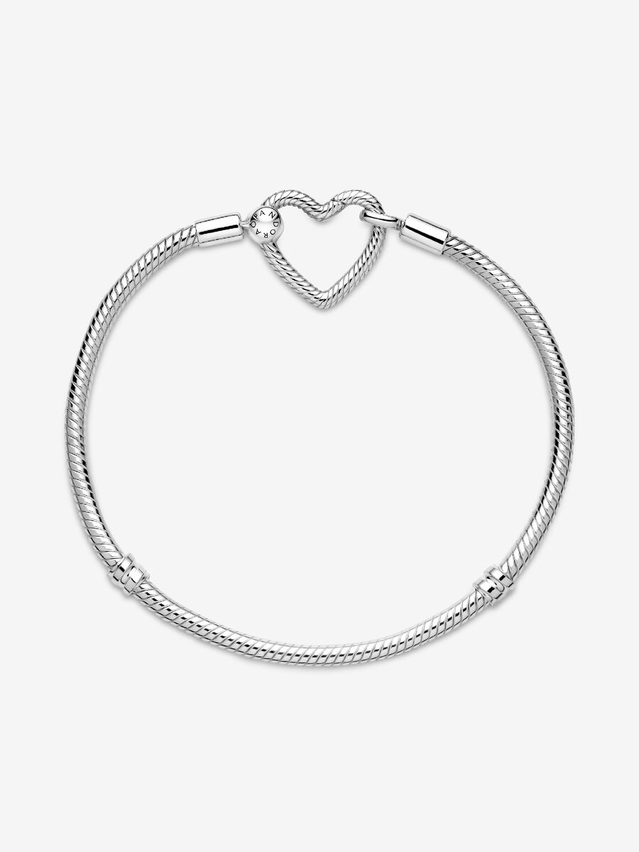 Bracciale Pandora Moments con Chiusura a Cuore 599539C00