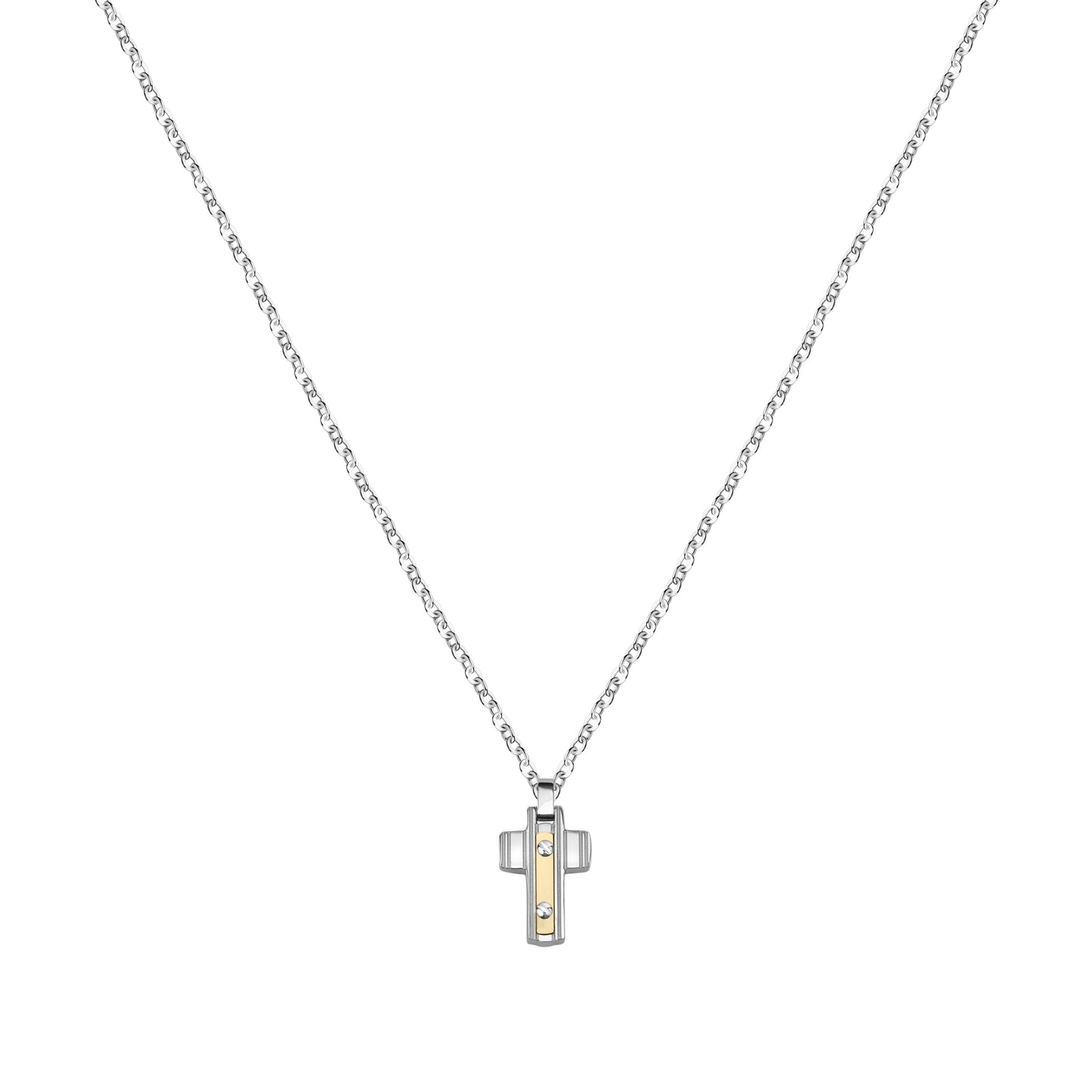 COLLANA UOMO MORELLATO GOLD SATM02