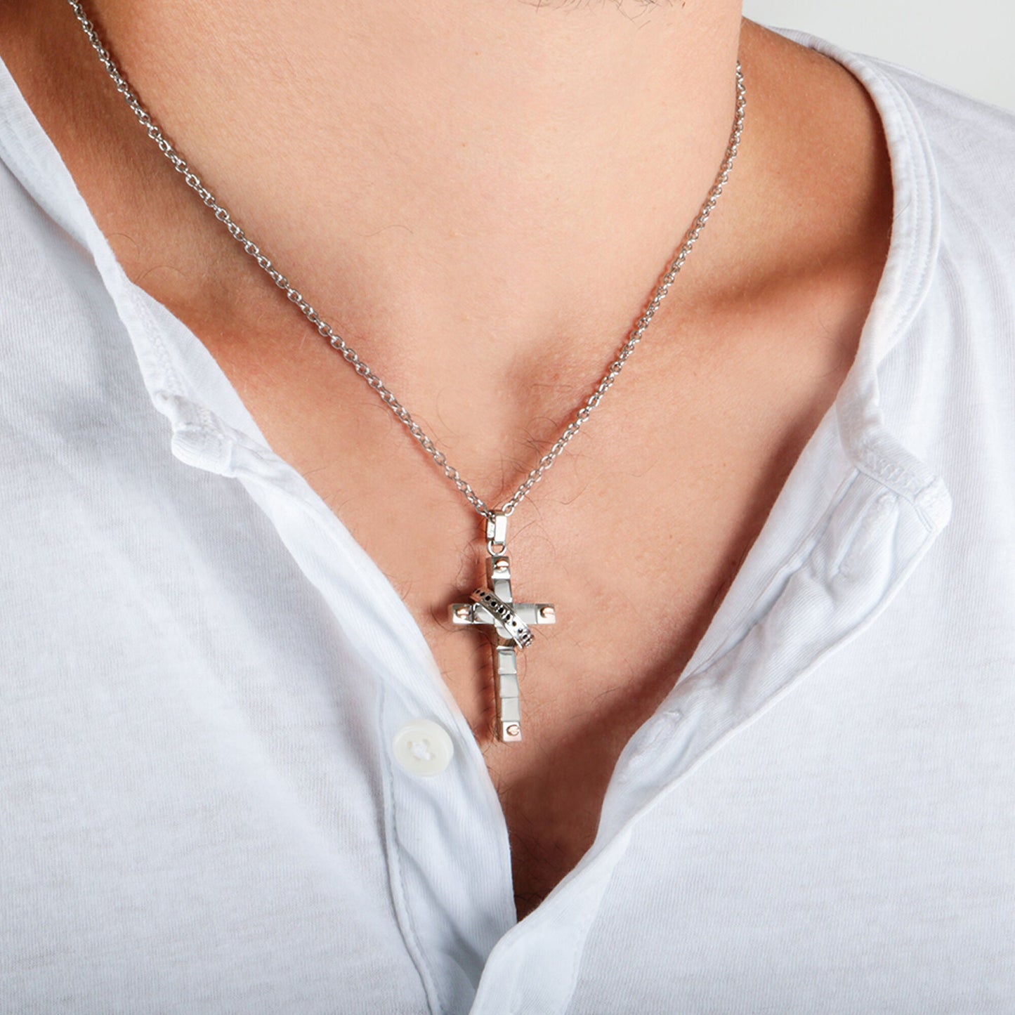 COLLANA UOMO SECTOR SPIRIT SZQ11