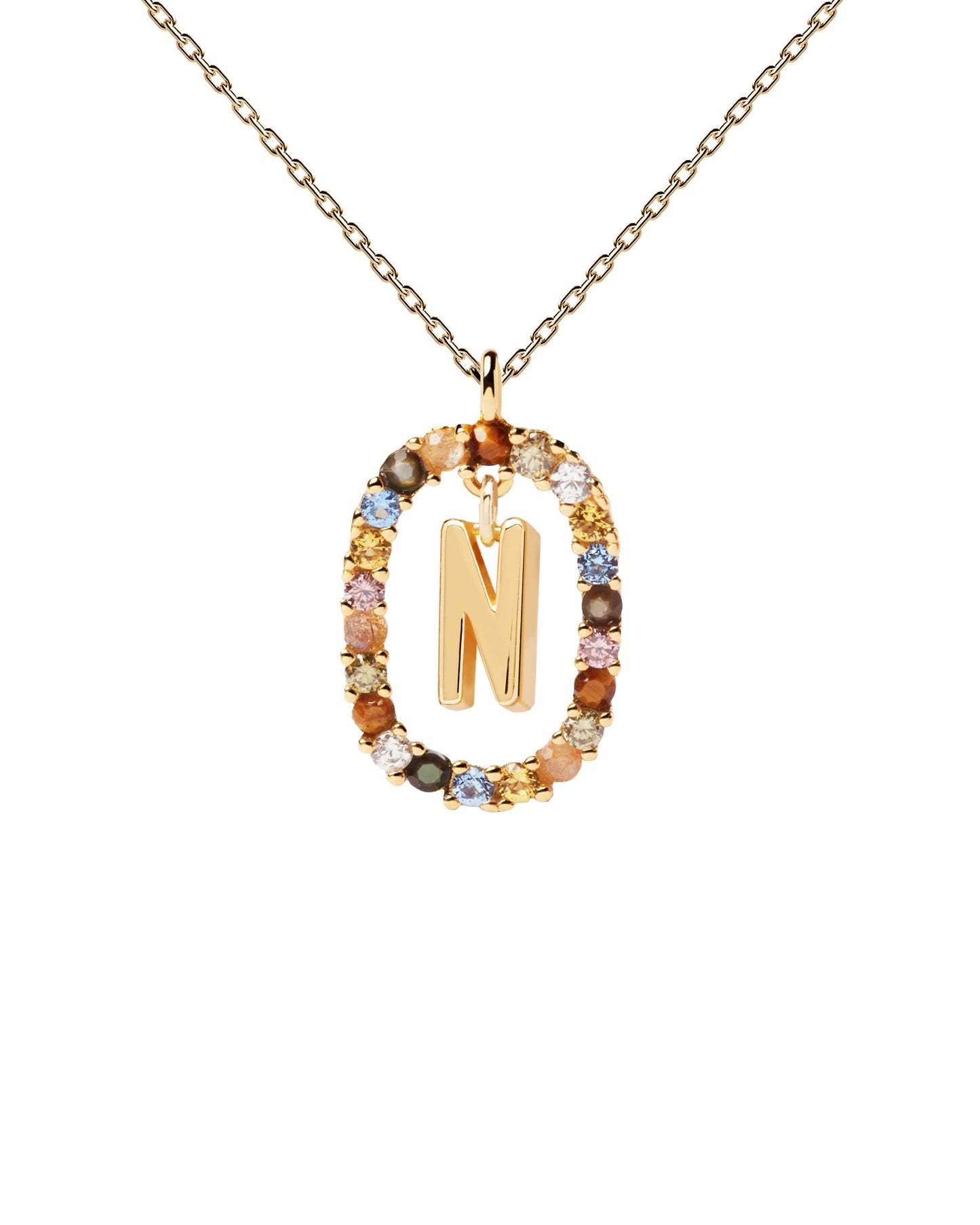 Collana con lettera N