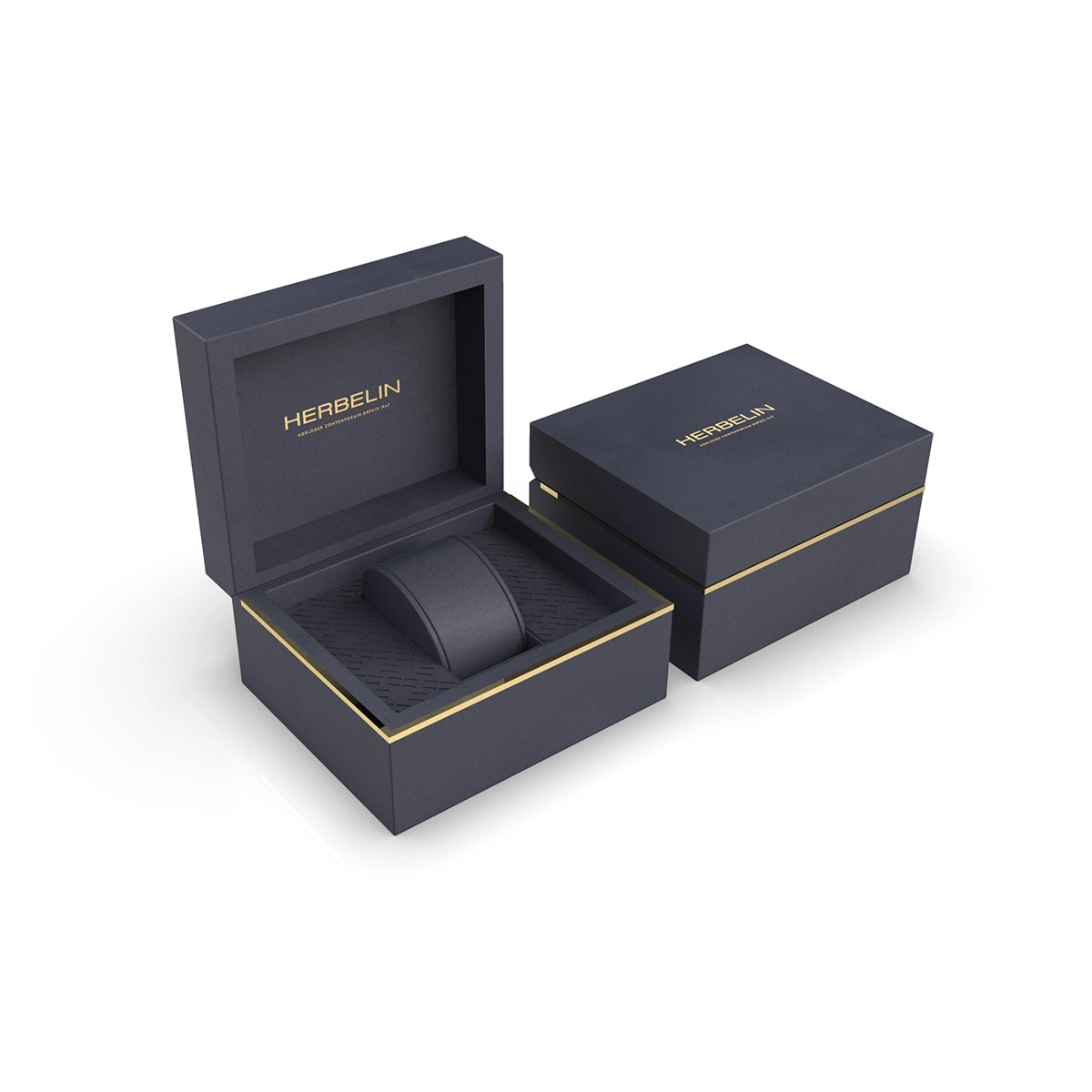 OROLOGIO HERBELIN CAP CAMARAT GMT AUTOMATIC 1445/B15-HERBELIN-Eldorado Jewels