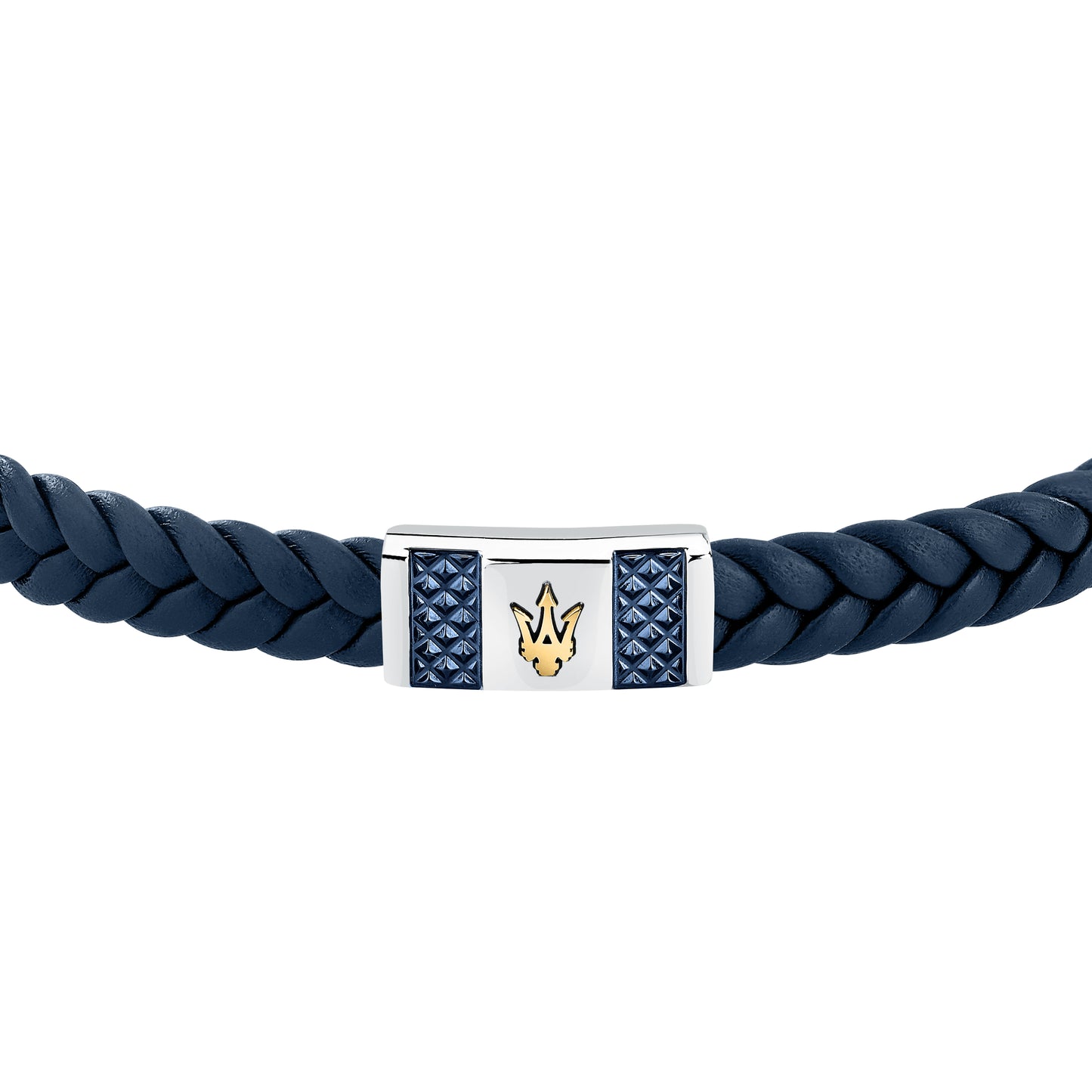 BRACCIALE UOMO MASERATI RECYCLED LEATHER JM4249IK03-MASERATI-Eldorado Jewels