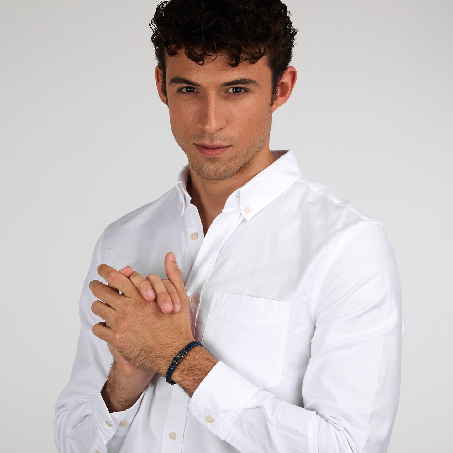 BRACCIALE UOMO MASERATI RECYCLED LEATHER JM4249IK03-MASERATI-Eldorado Jewels