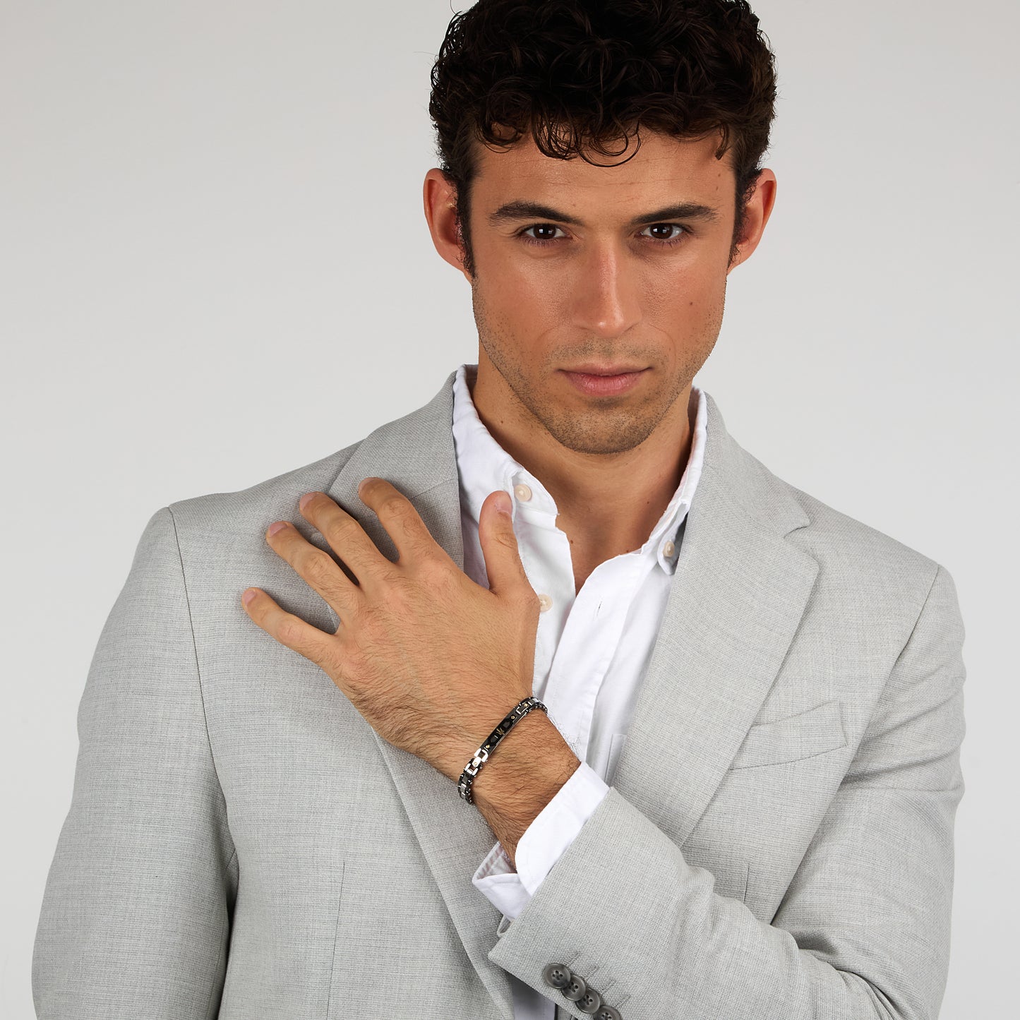 BRACCIALE UOMO MASERATI CERAMIC GOLD JM424AXU01-MASERATI-Eldorado Jewels