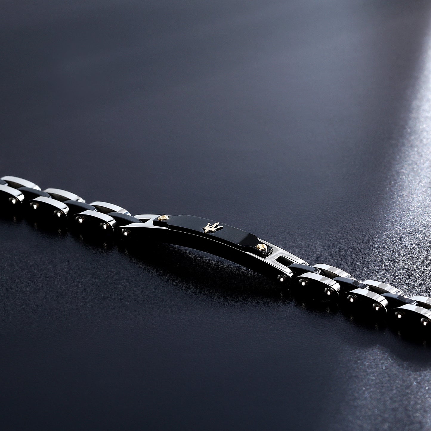 BRACCIALE UOMO MASERATI CERAMIC GOLD JM424AXU06-MASERATI-Eldorado Jewels