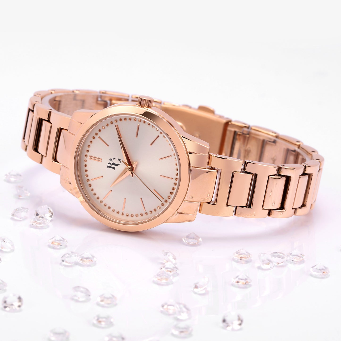 OROLOGIO DONNA B&G CRYSTAL R3853303501