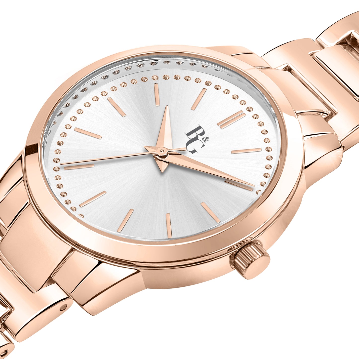 OROLOGIO DONNA B&G CRYSTAL R3853303501