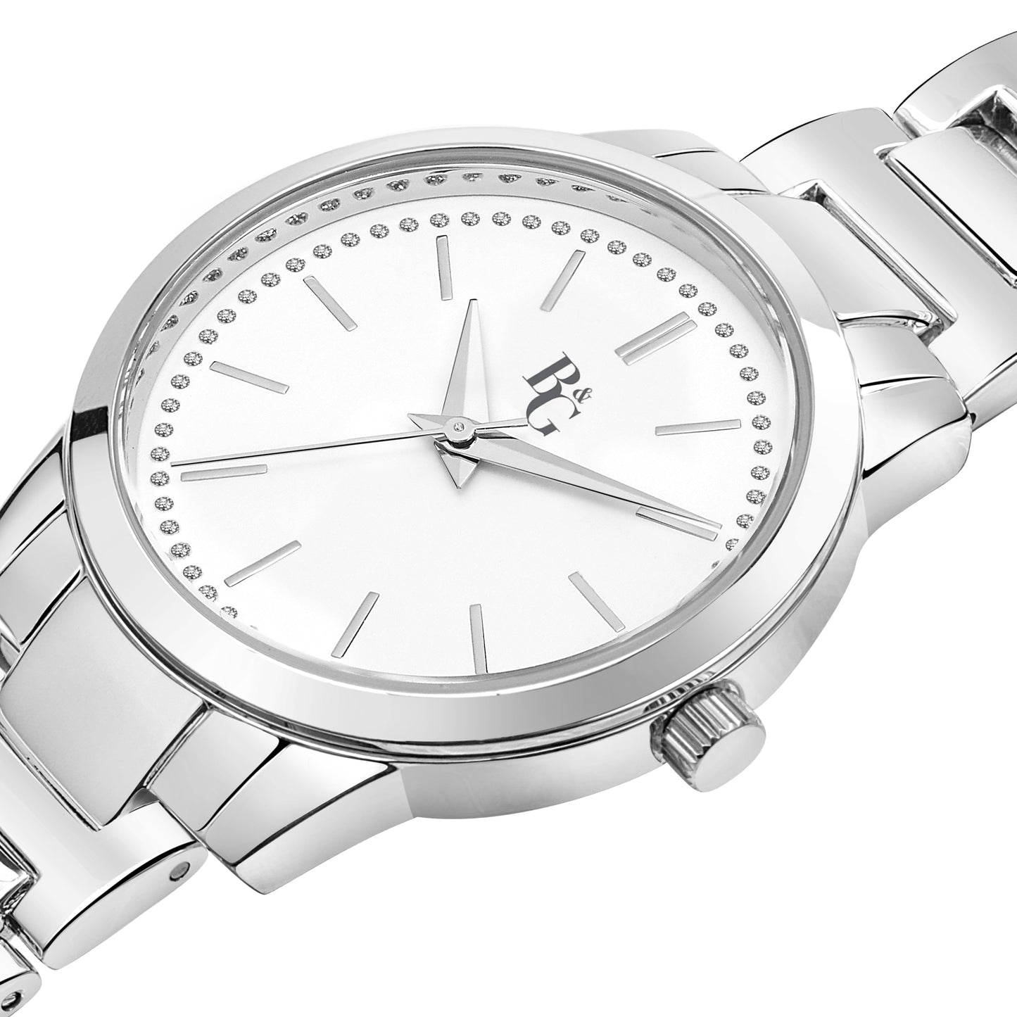 OROLOGIO DONNA B&G CRYSTAL R3853303503