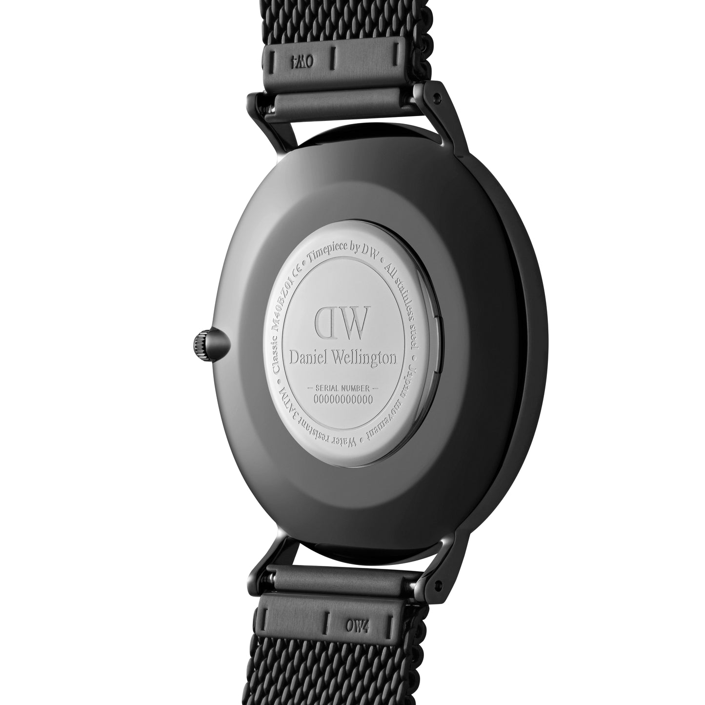 Orologio uomo Daniel Wellington Classic Mesh Onyx Black DW00100632