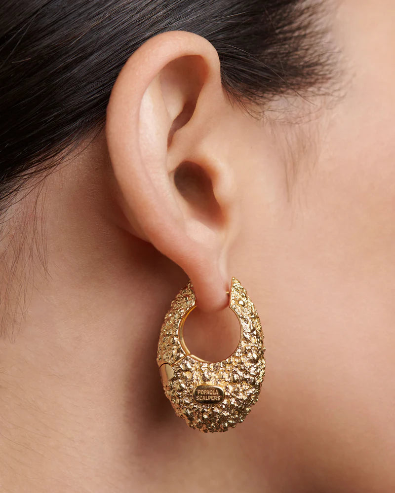 PDPAOLA Orecchini a cerchio Marina AR01-B85-U