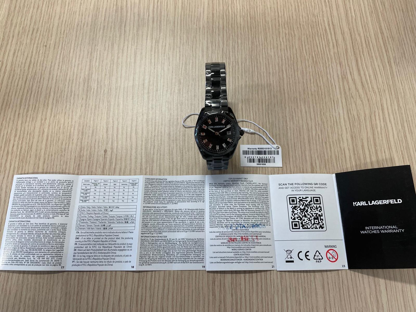 Orologio Donna Karl Lagerfeld Round Essentials R0553101513