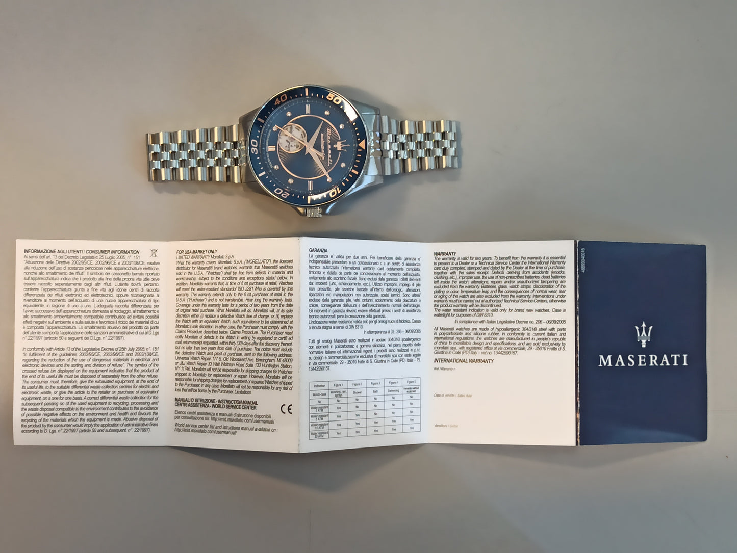 OROLOGIO UOMO MASERATI SFIDA R8823140013