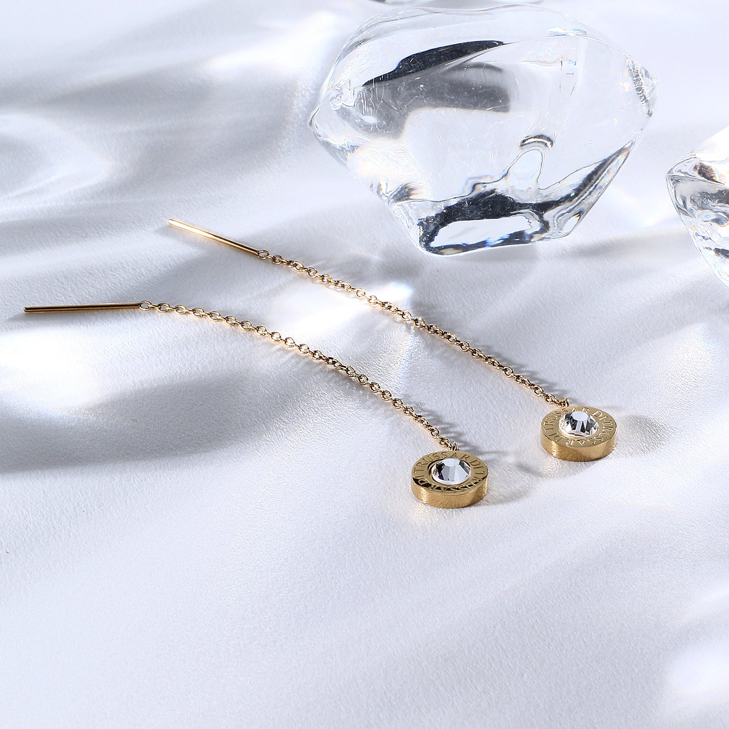 ORECCHINI DONNA TRUSSARDI T-LOGO TJAXC117-TRUSSARDI-Eldorado Jewels