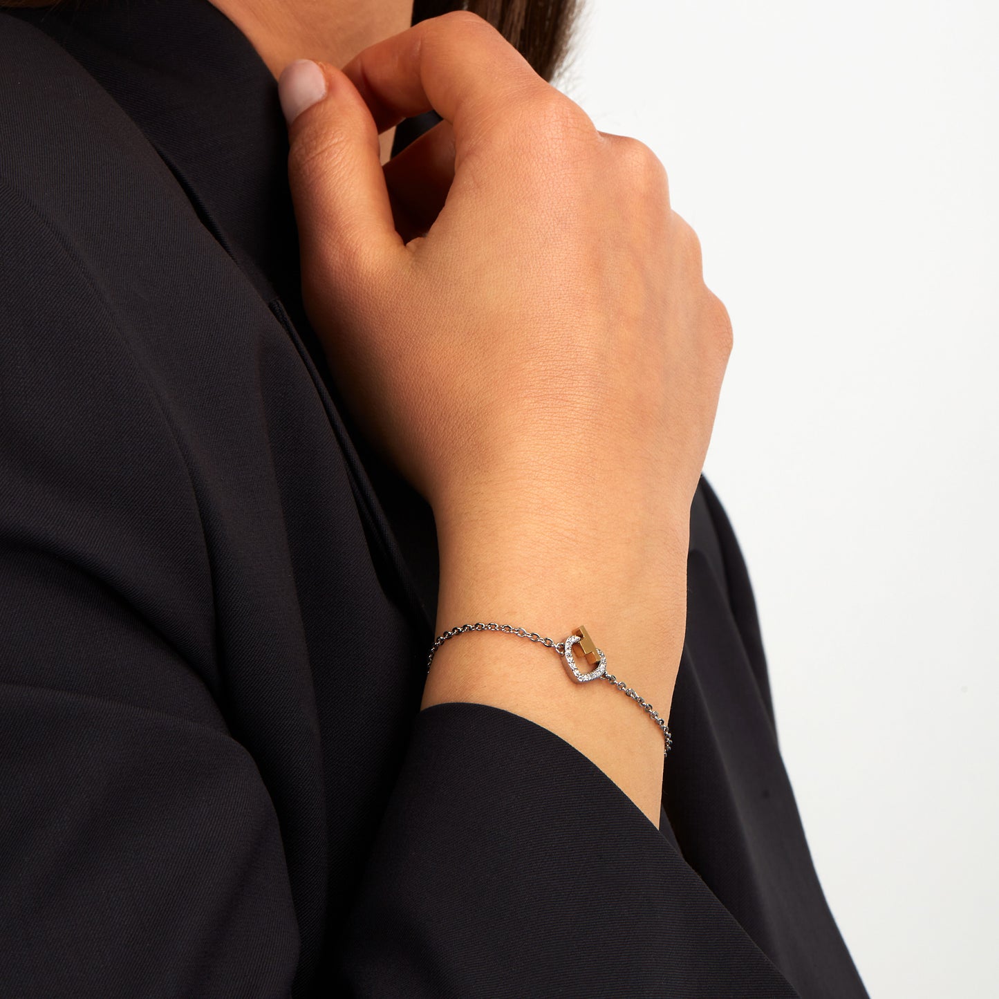 BRACCIALE DONNA TRUSSARDI T-LOGO TJAXC46-TRUSSARDI-Eldorado Jewels