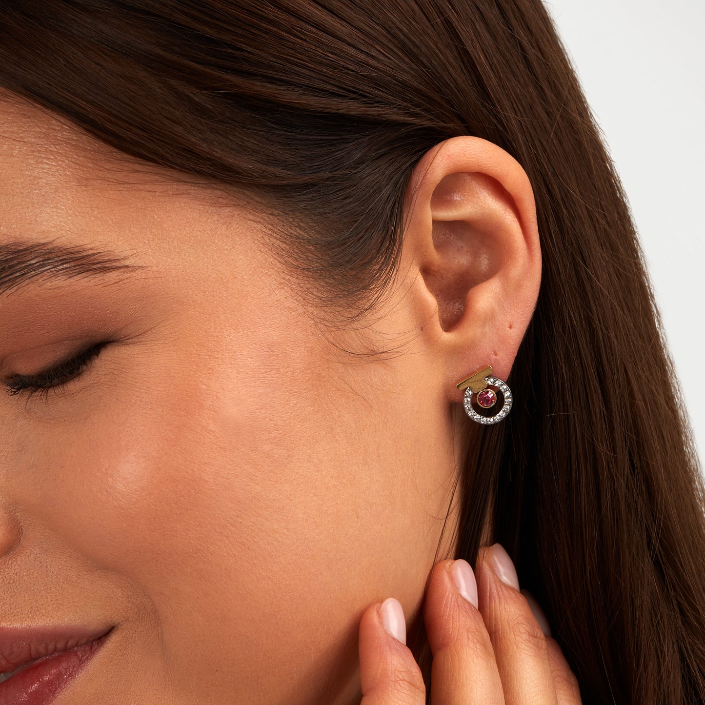 ORECCHINI DONNA TRUSSARDI T-LOGO TJAXC60-TRUSSARDI-Eldorado Jewels