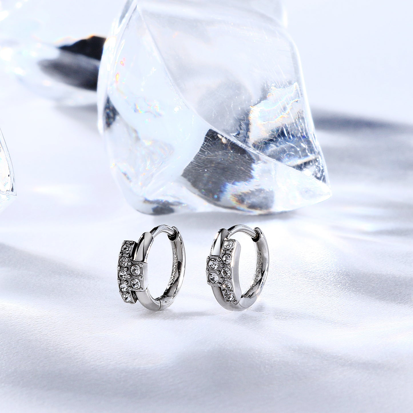 ORECCHINI DONNA TRUSSARDI T-LOGO TJAXC88-TRUSSARDI-Eldorado Jewels