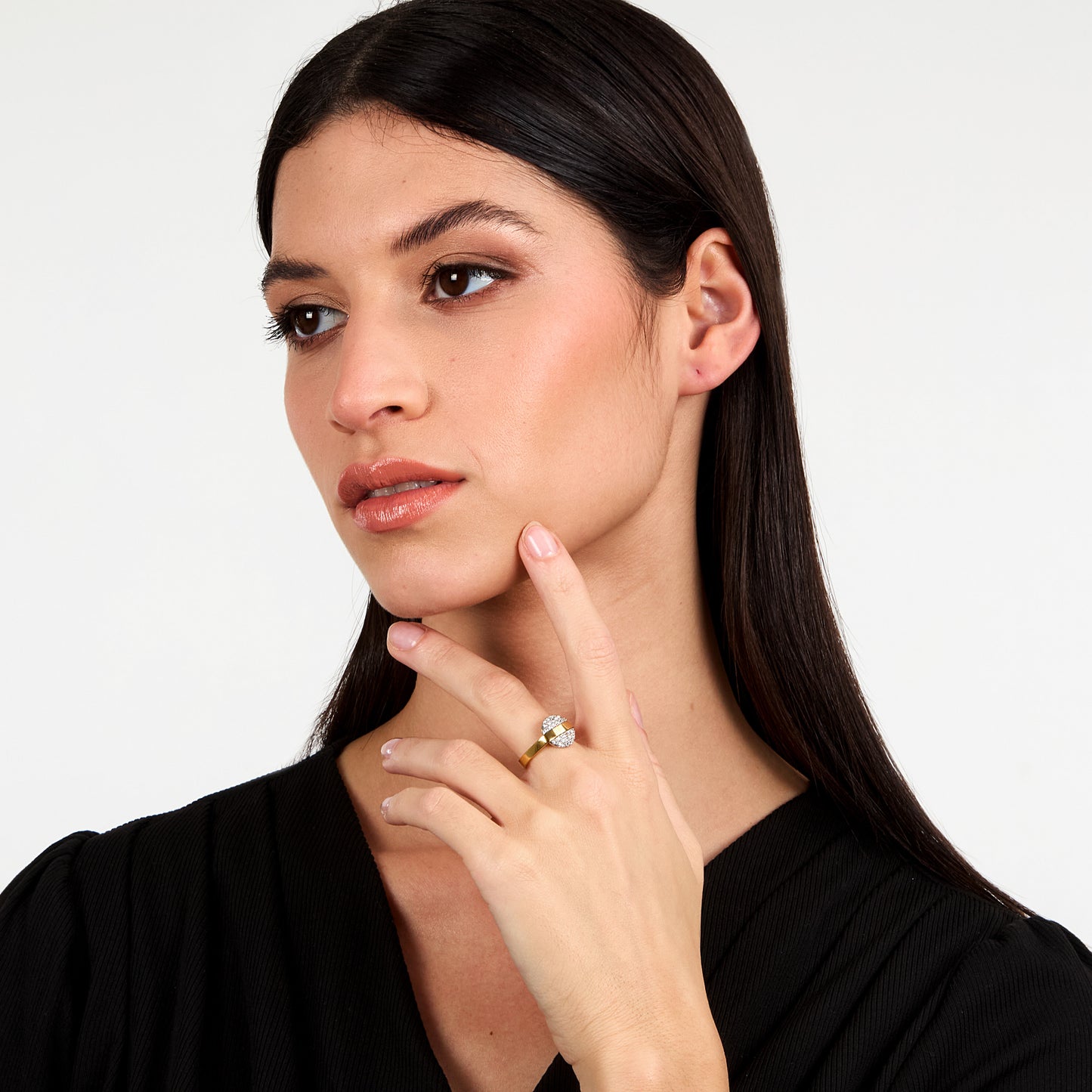 Anello Donna TRUSSARDI JEWELS T-ROUND TJAYF19012