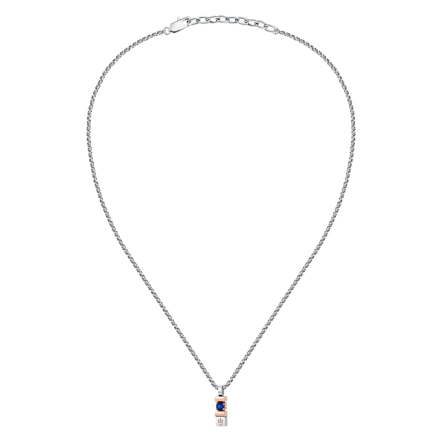 COLLANA UOMO MASERATI SAPPHIRE JM334AXO06-MASERATI-Eldorado Jewels