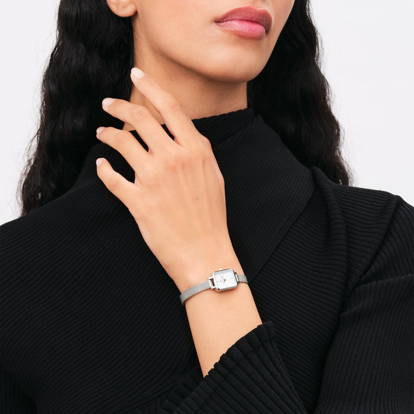 Orologio donna Daniel Wellington Quadro Mini Sterling DW00100726-DANIEL WELLINGTON-Eldorado Jewels