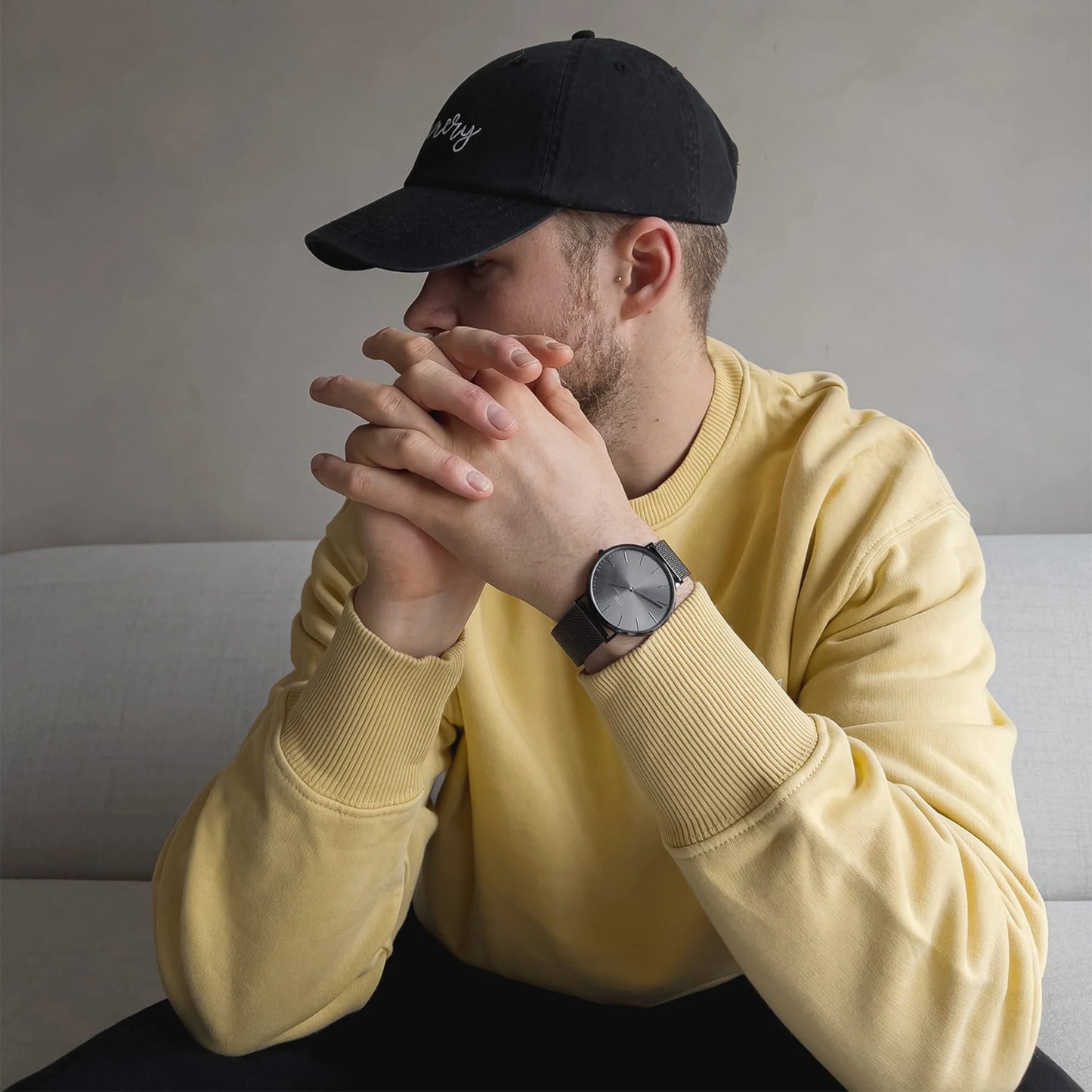 Orologio uomo Daniel Wellington Classic Mesh Graphite DW00100630