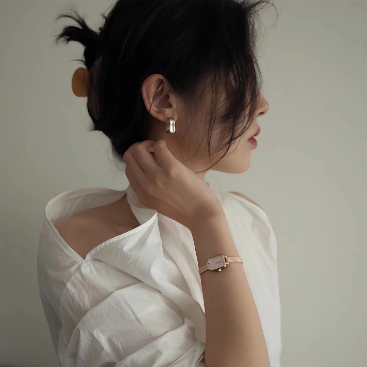 Orologio Daniel Wellington donna Quadro Mini Melrose Blush