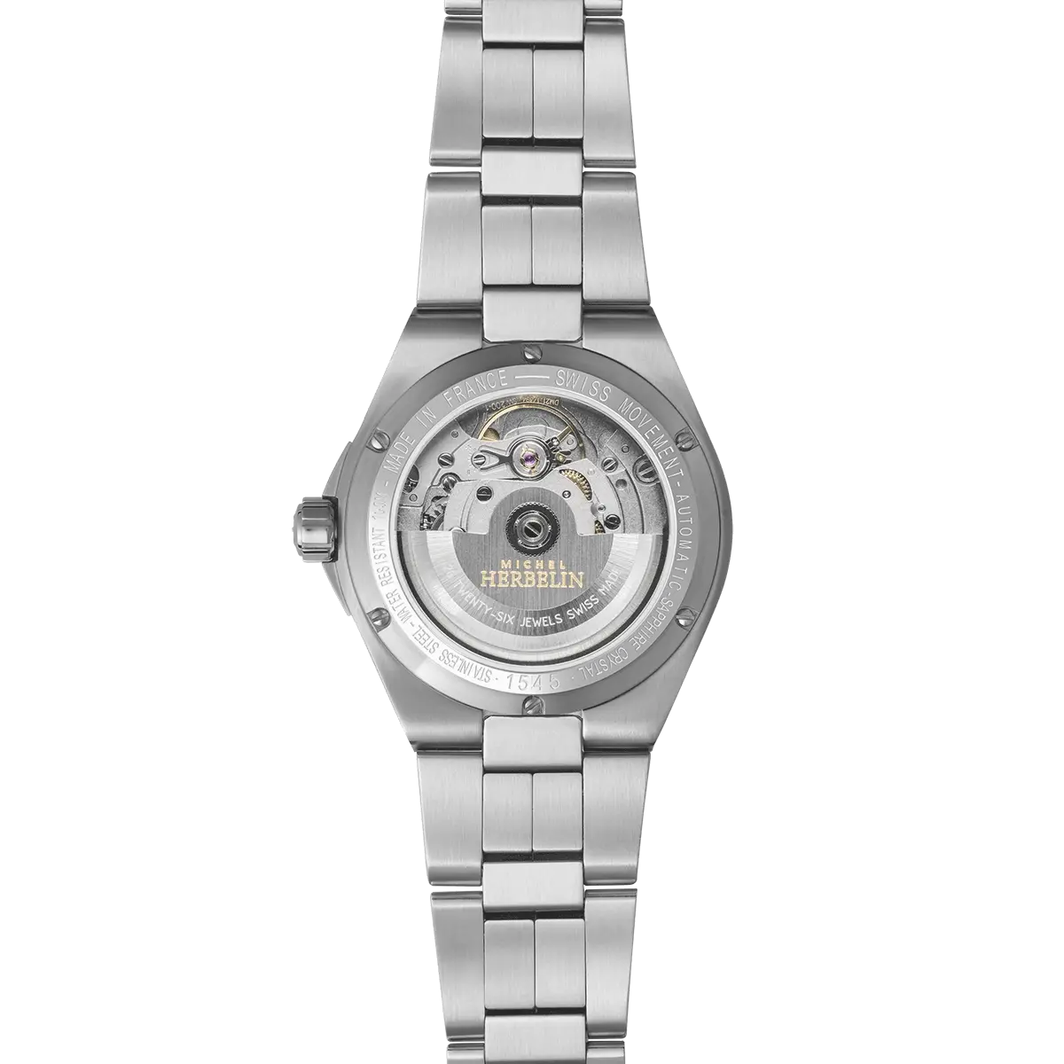 OROLOGIO HERBELIN CAP CAMARAT AUTOMATIC 1545B19-HERBELIN-Eldorado Jewels