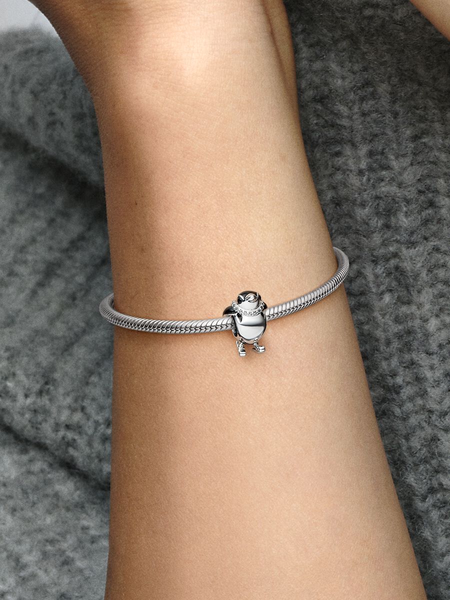Pandora Charm Pinguino con gli Sci 792988C01
