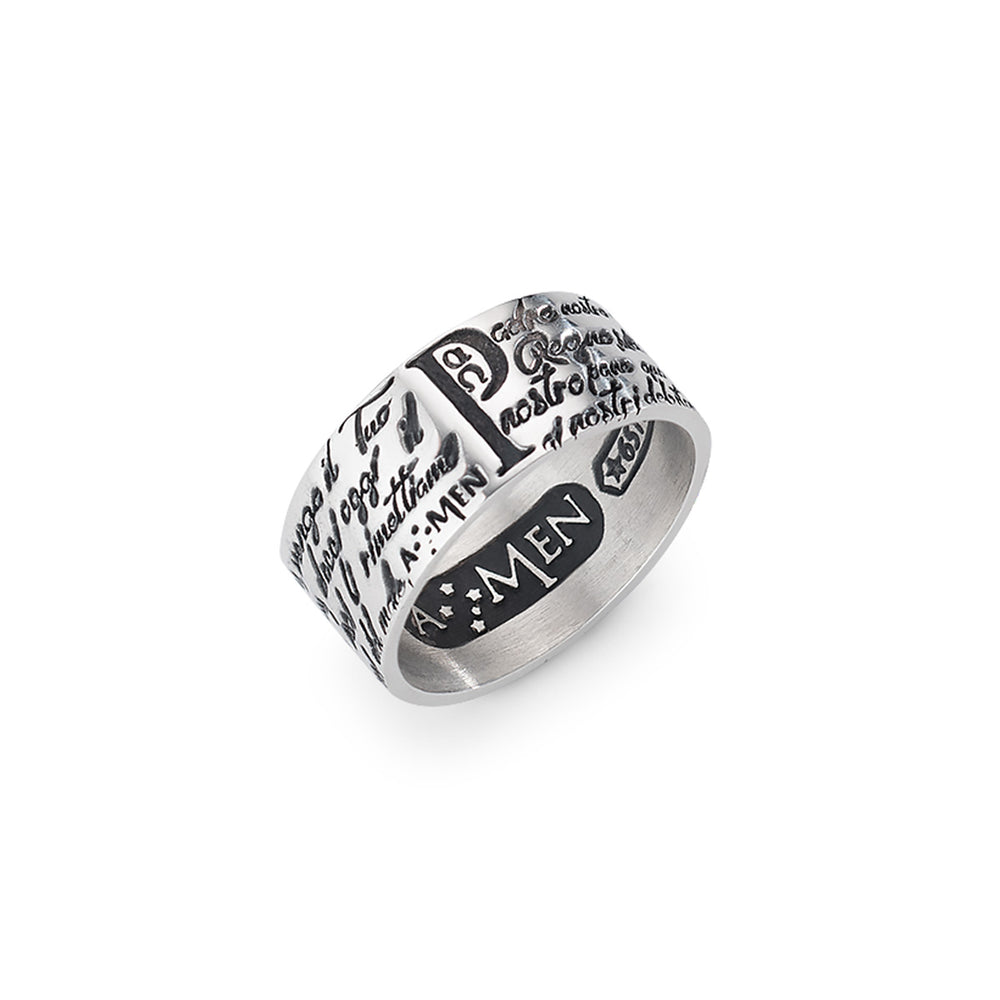 
                  
                    Anello Amen Unisex preghiere ANPNB-12
                  
                