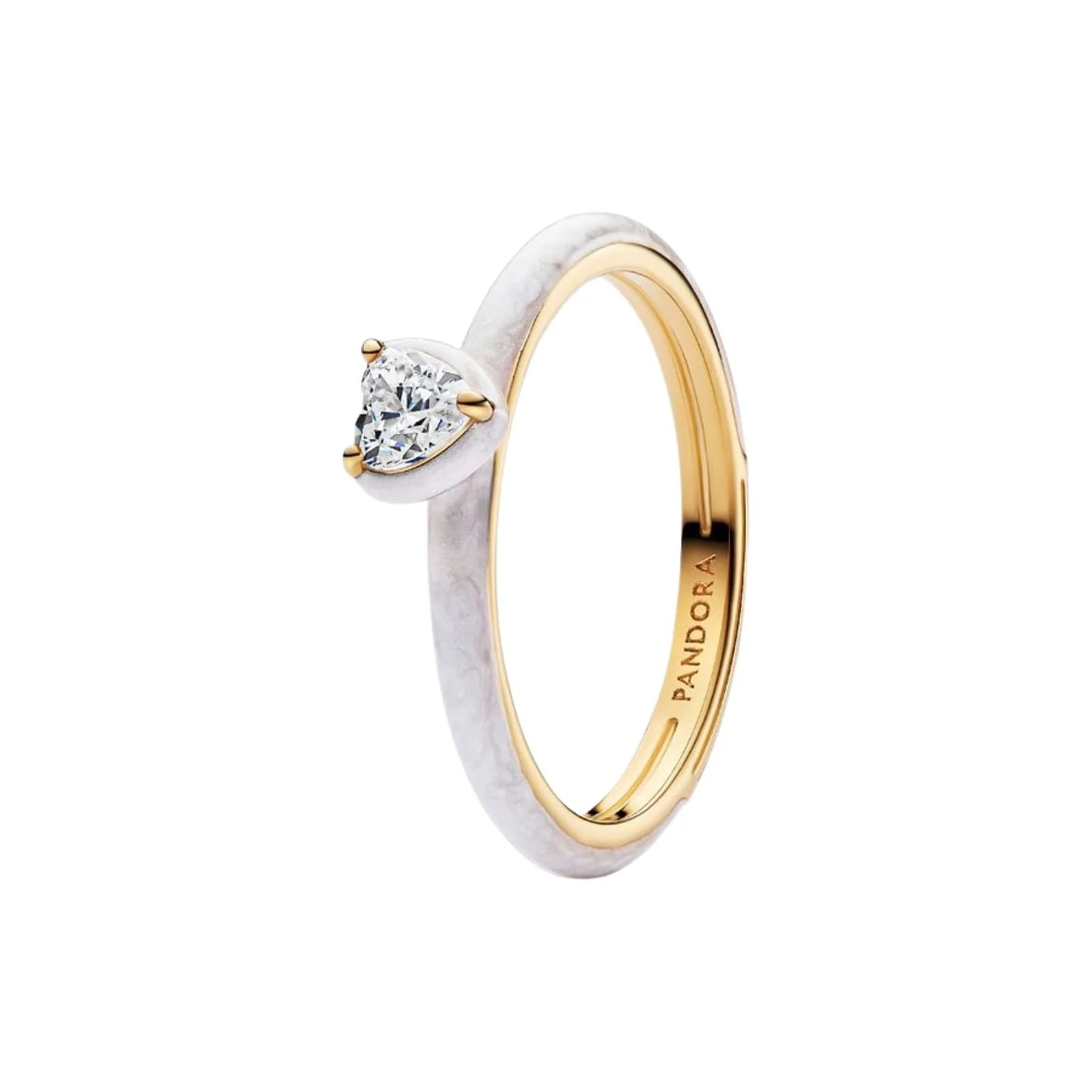 Anello Cuore Solitario Pandora Rose Misura 56 163088C01-56