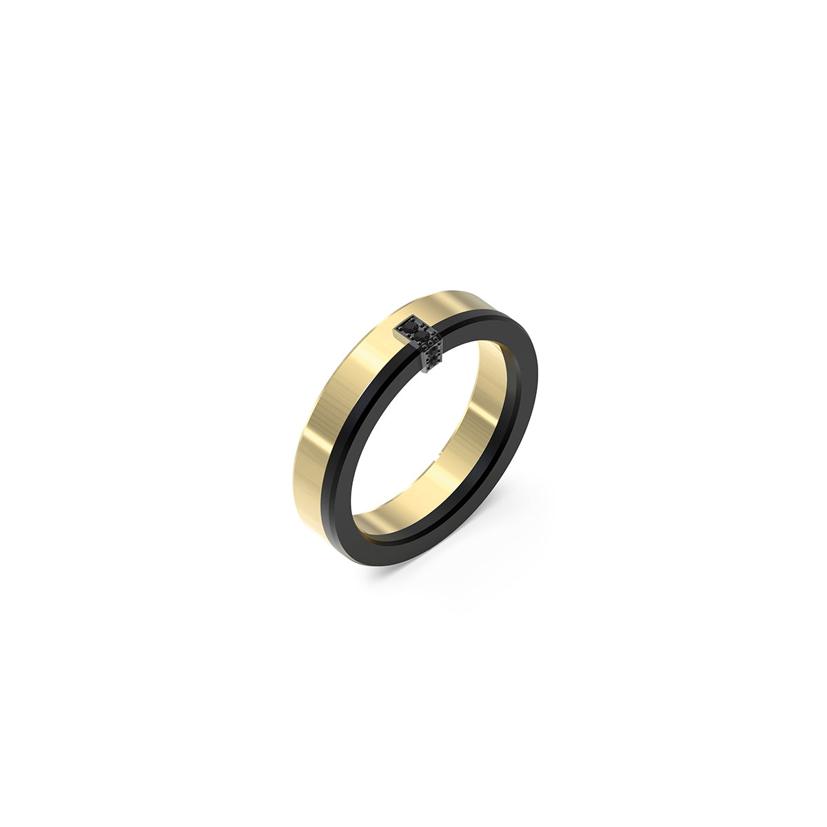Anello Uomo Fascia Minimal Guess Oro Giallo JUMR05106JWYG66 (Misura 66)