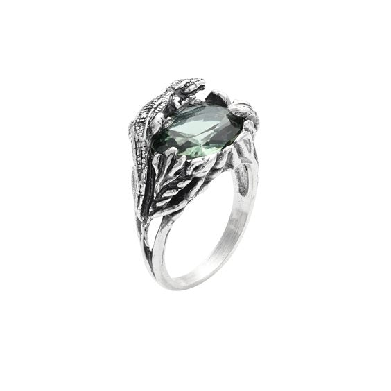 Anello a Fascia Larga Martelatta Giovanni Raspini Argento 925 Misura 16