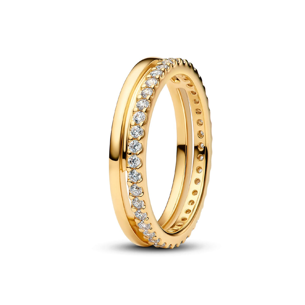 Anello Pandora doppia fascia 163799C01