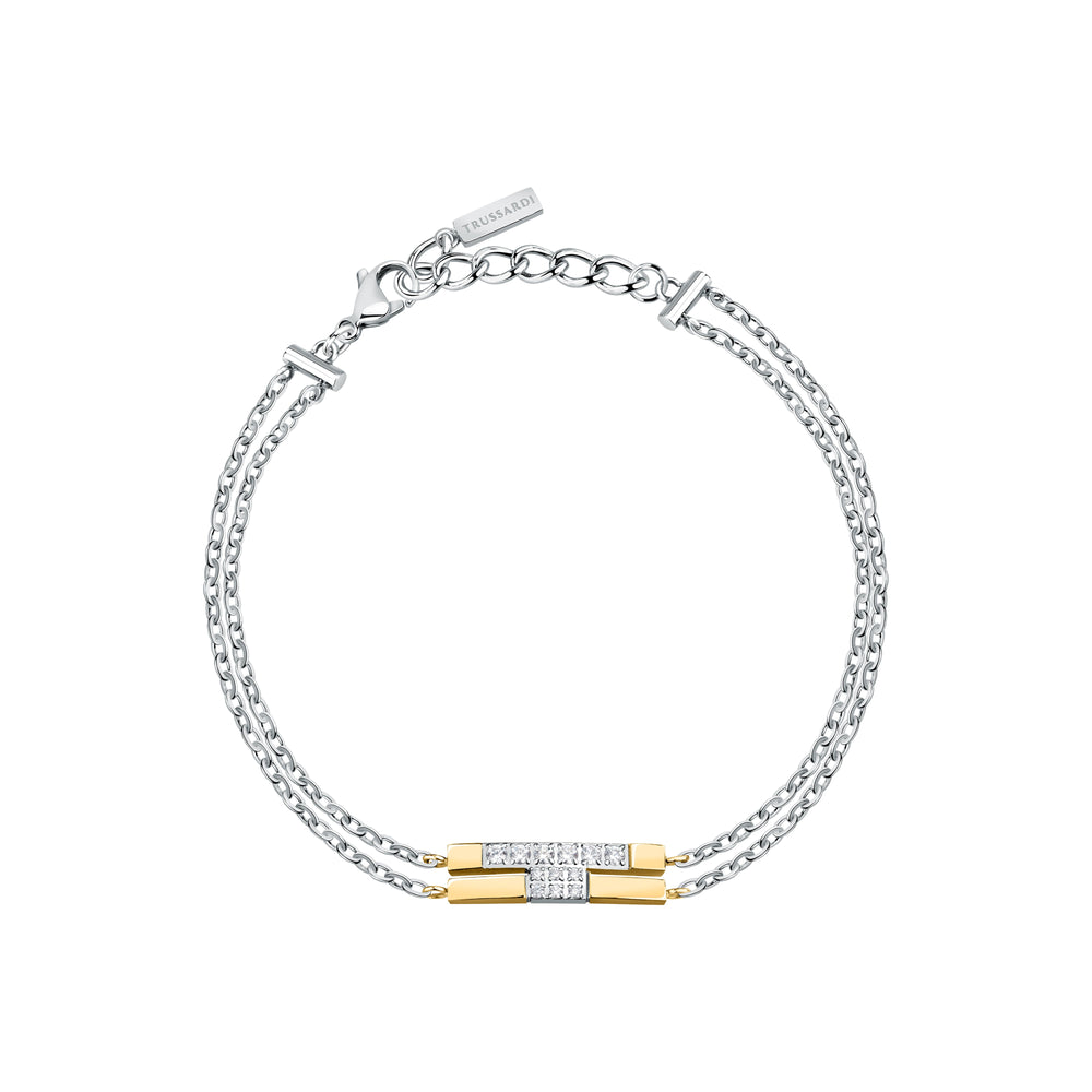 BRACCIALE DONNA TRUSSARDI T-LOGO TJAXC27