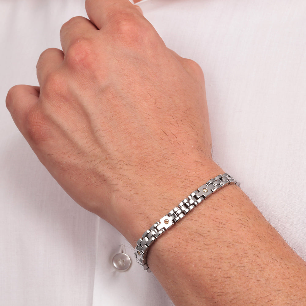 
                  
                    BRACCIALE UOMO MORELLATO GOLD SATM05
                  
                