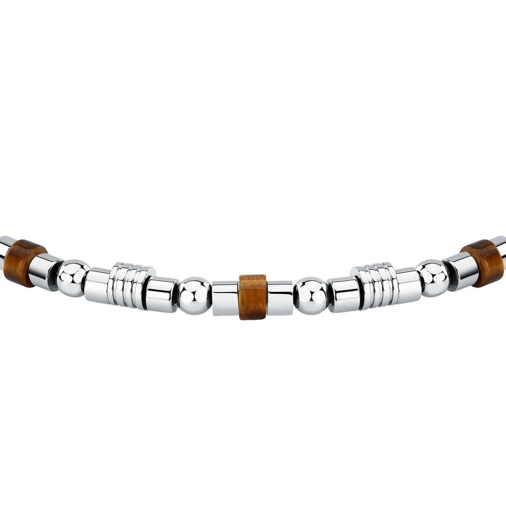 BRACCIALE UOMO MORELLATO PIETRE S1743