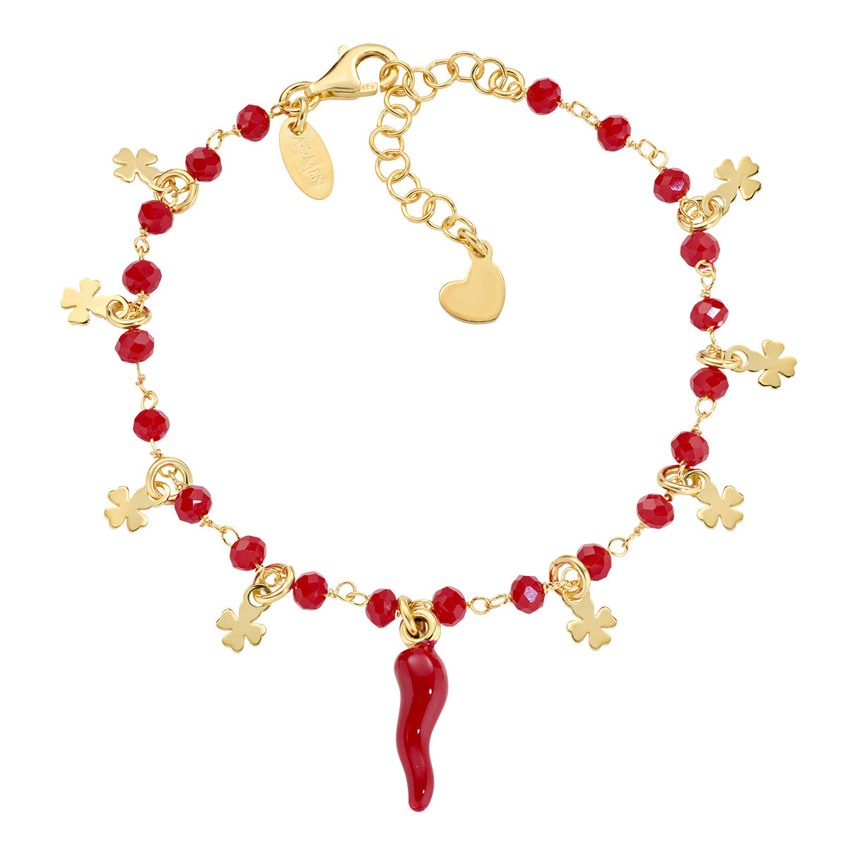 Bracciale Amen Donna cornetti BRCSQGR1