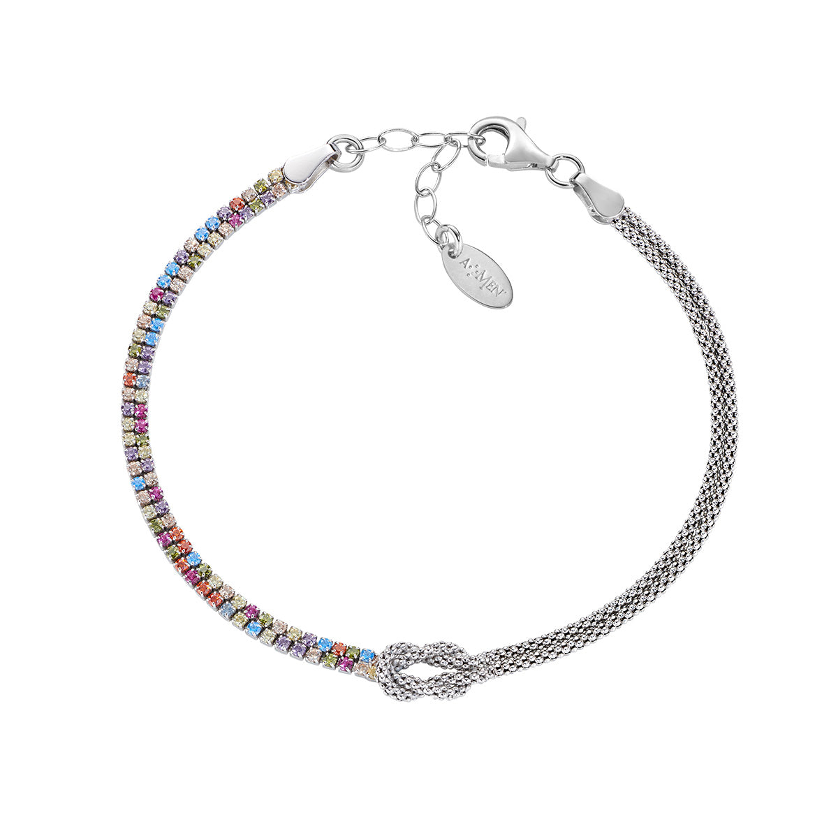 Bracciale Amen Donna nodo d'amore BRNOAMBMZ16
