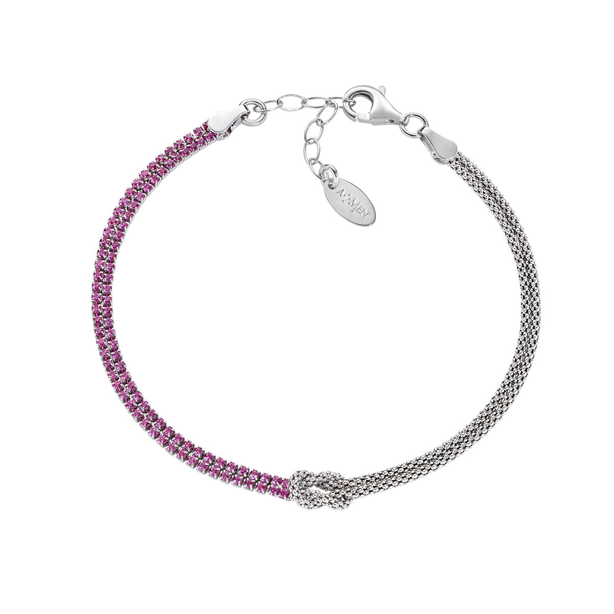 Bracciale Amen Donna nodo d'amore BRNOAMBRZ16