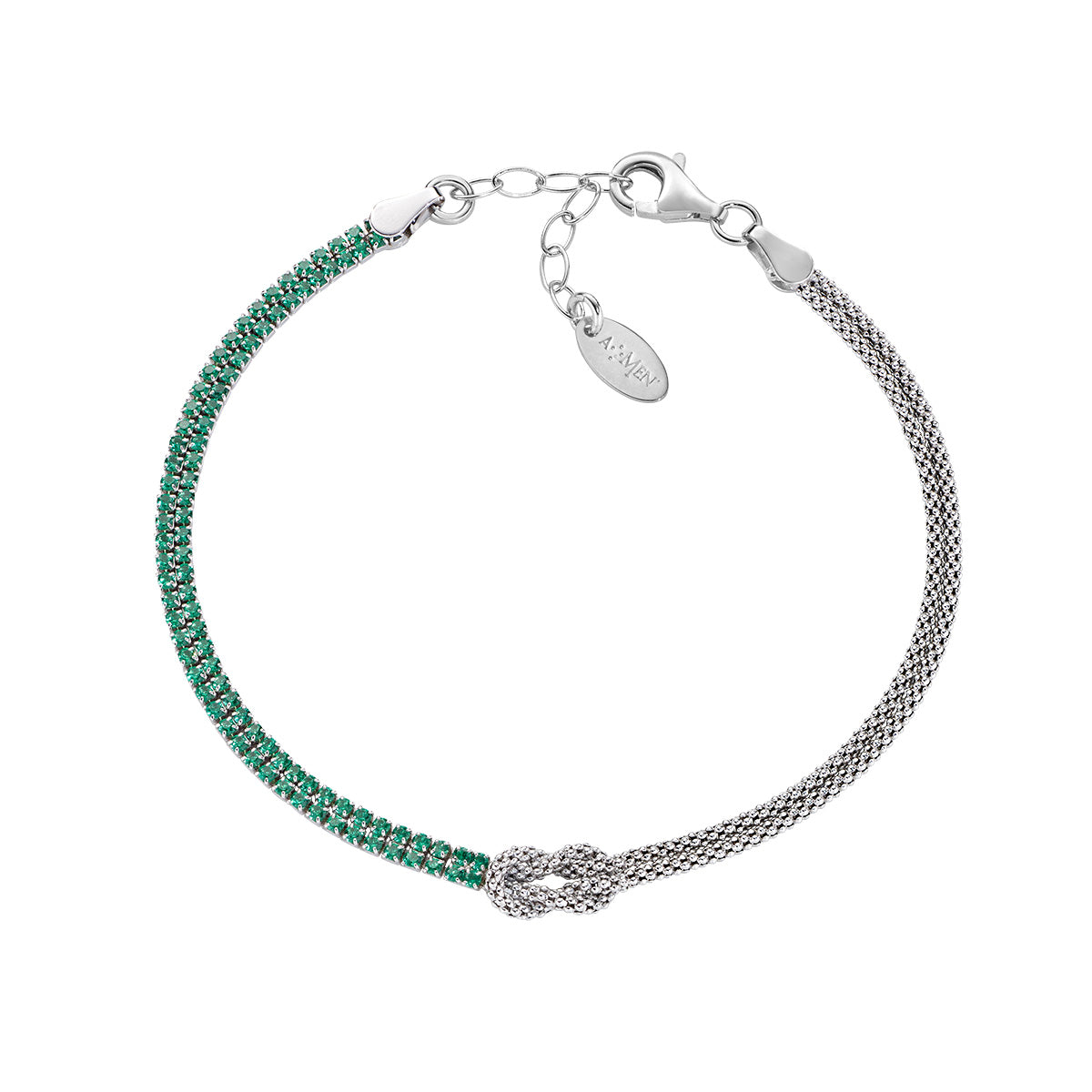 Bracciale Amen Donna nodo d'amore BRNOAMBVEZ16
